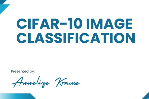 CIFAR-10 Image Classification